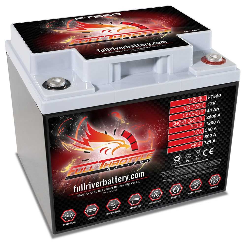 Fullriver Battery Vehicle Battery FT560