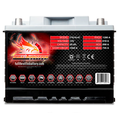 Fullriver Battery Vehicle Battery FT610-47