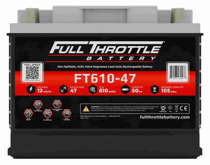 Fullriver Battery Vehicle Battery FT610-47