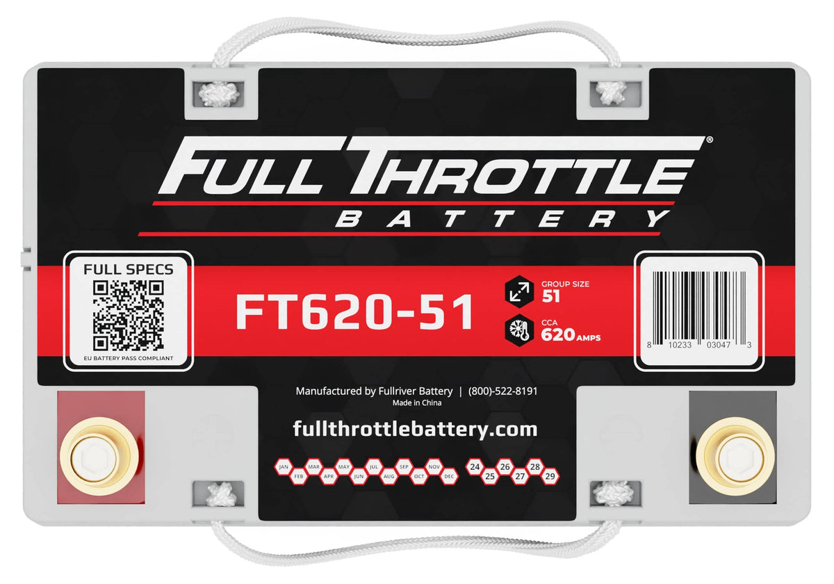 Fullriver Battery Vehicle Battery FT620-51