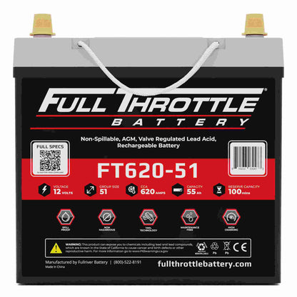 Fullriver Battery Vehicle Battery FT620-51