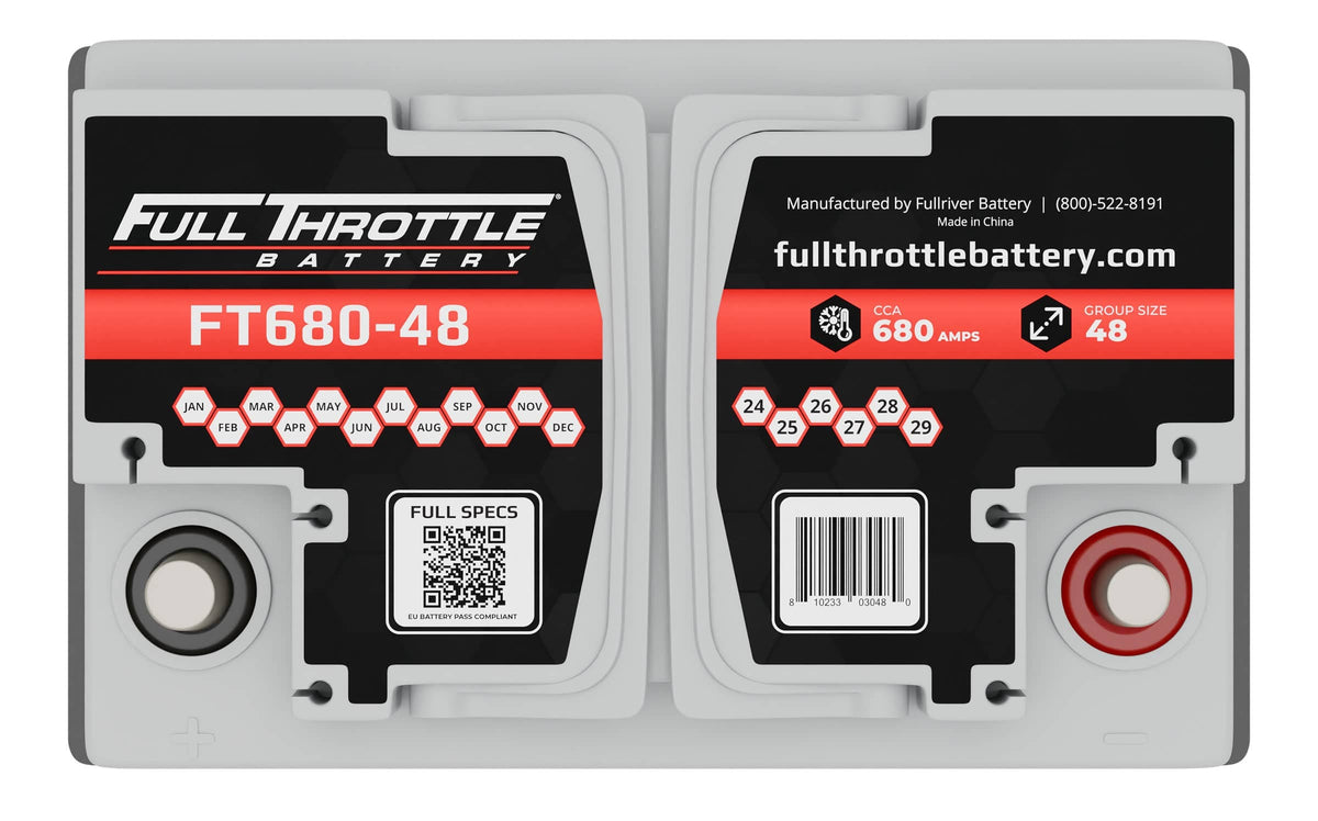 Fullriver Battery Vehicle Battery FT680-48