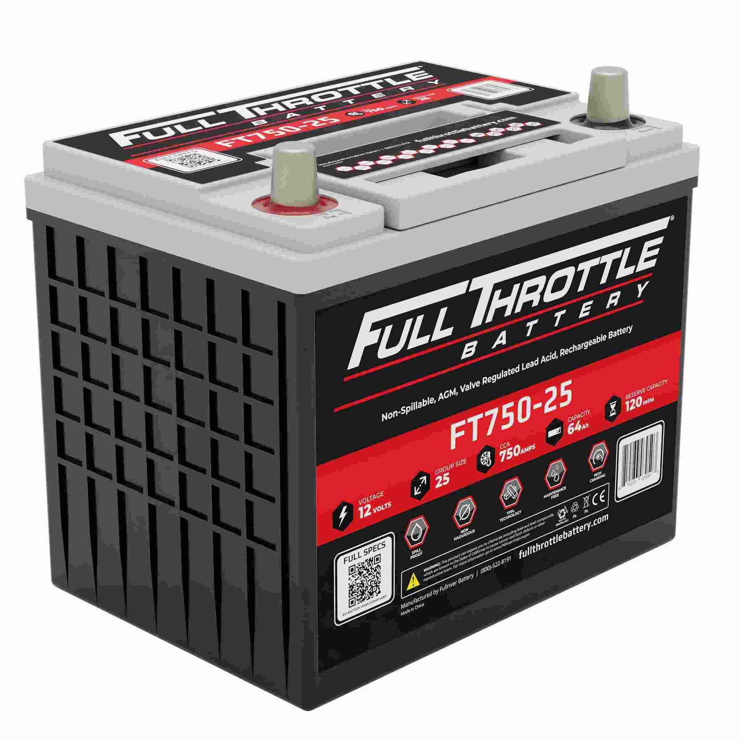 Fullriver Battery Vehicle Battery FT750-25