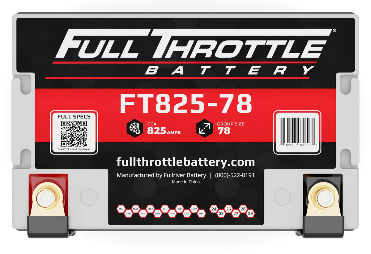 Fullriver Battery Vehicle Battery FT825-78