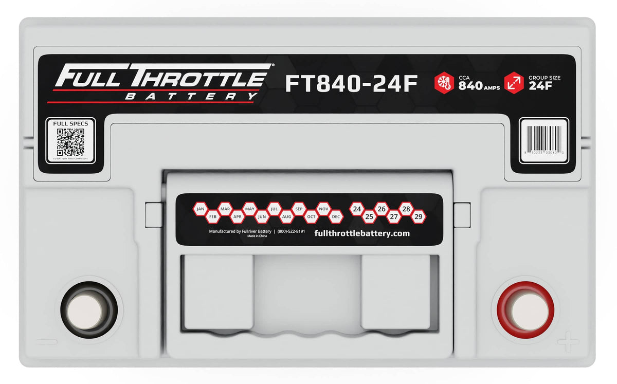 Fullriver Battery Replacement battery, Group Ref: 24F FT840-24F