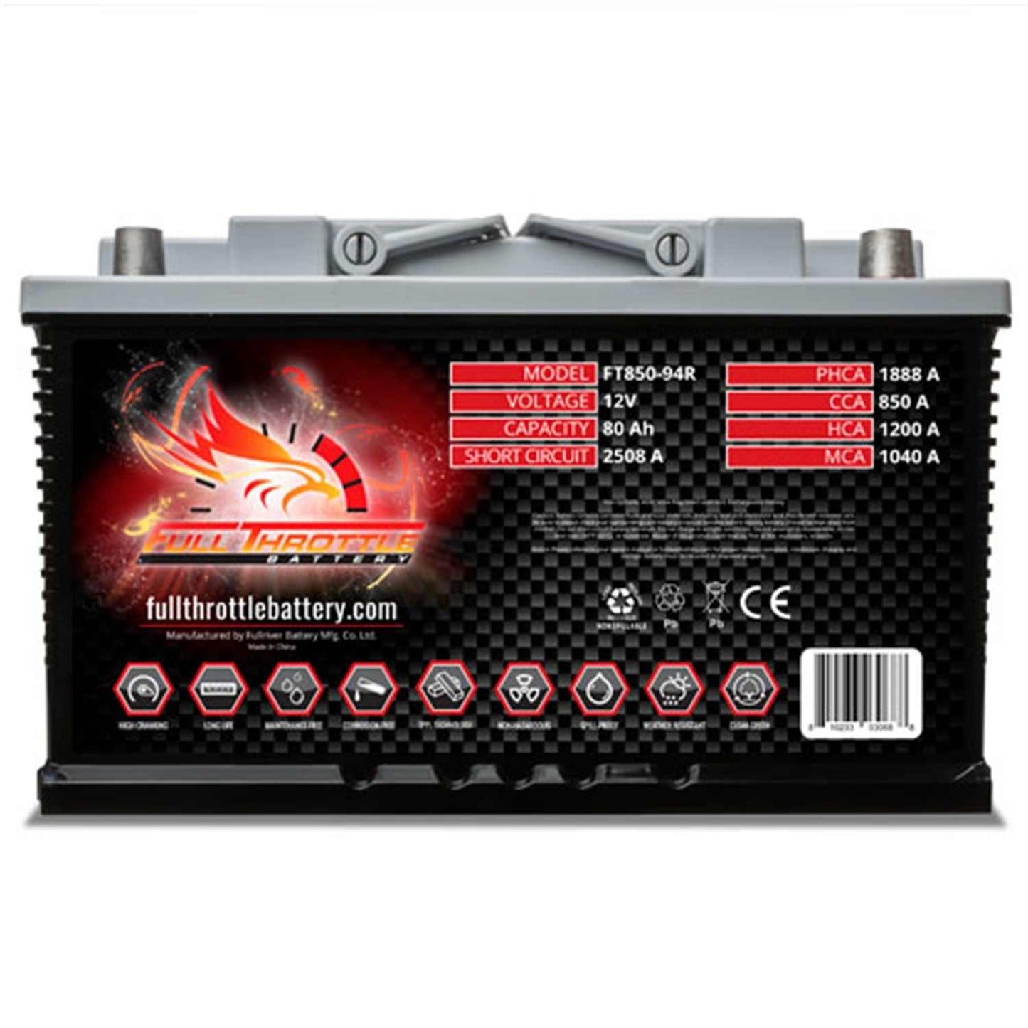 Fullriver Battery Vehicle Battery FT850-94R
