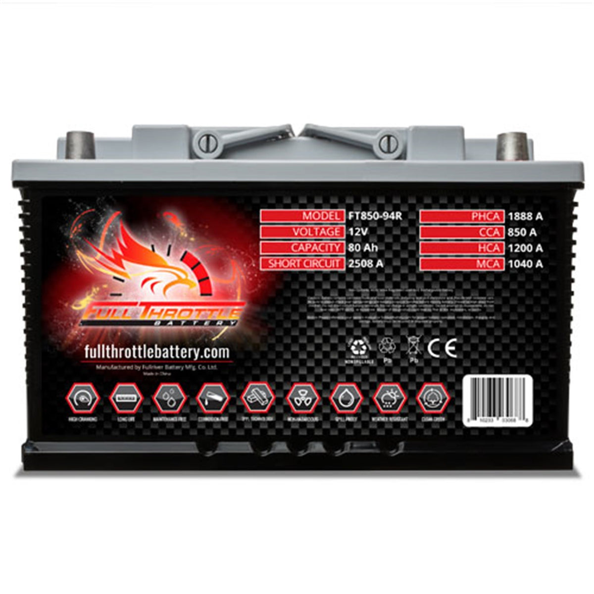 Fullriver Battery Vehicle Battery FT850-94R