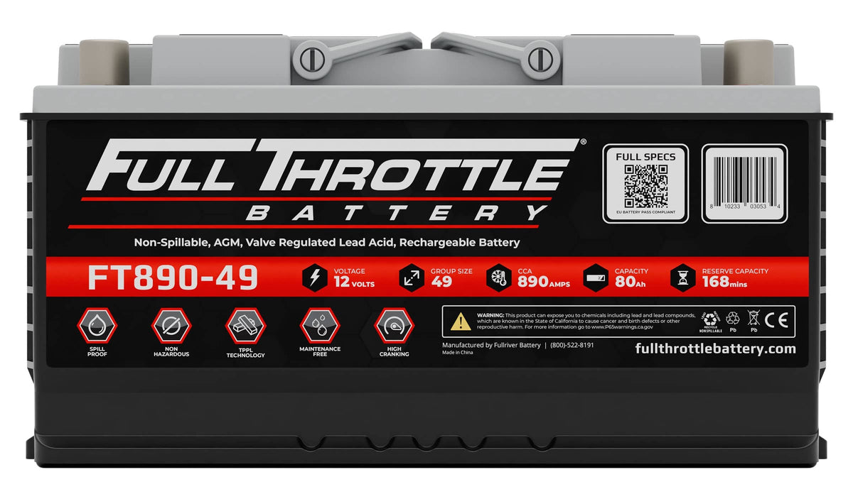 Fullriver Battery Vehicle Battery FT890-49