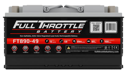 Fullriver Battery Vehicle Battery FT890-49