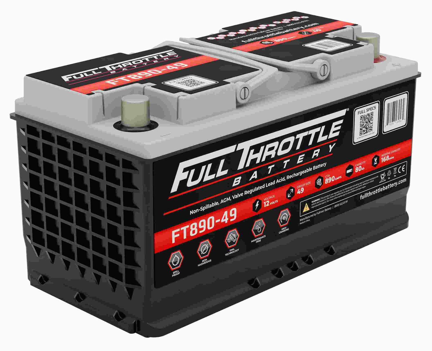 Fullriver Battery Vehicle Battery FT890-49