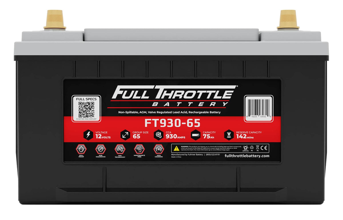 Fullriver Battery Vehicle Battery FT930-65