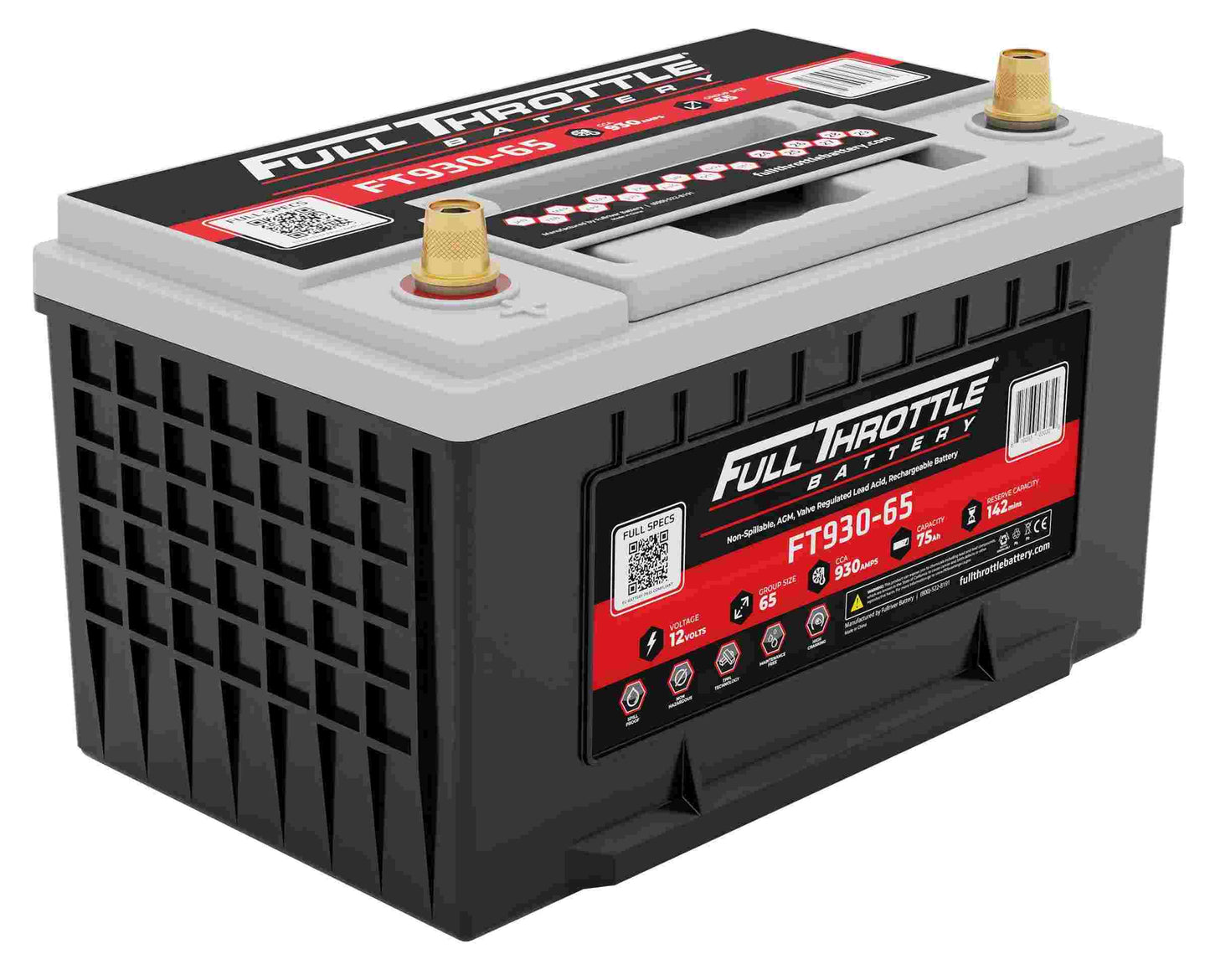 Fullriver Battery Vehicle Battery FT930-65