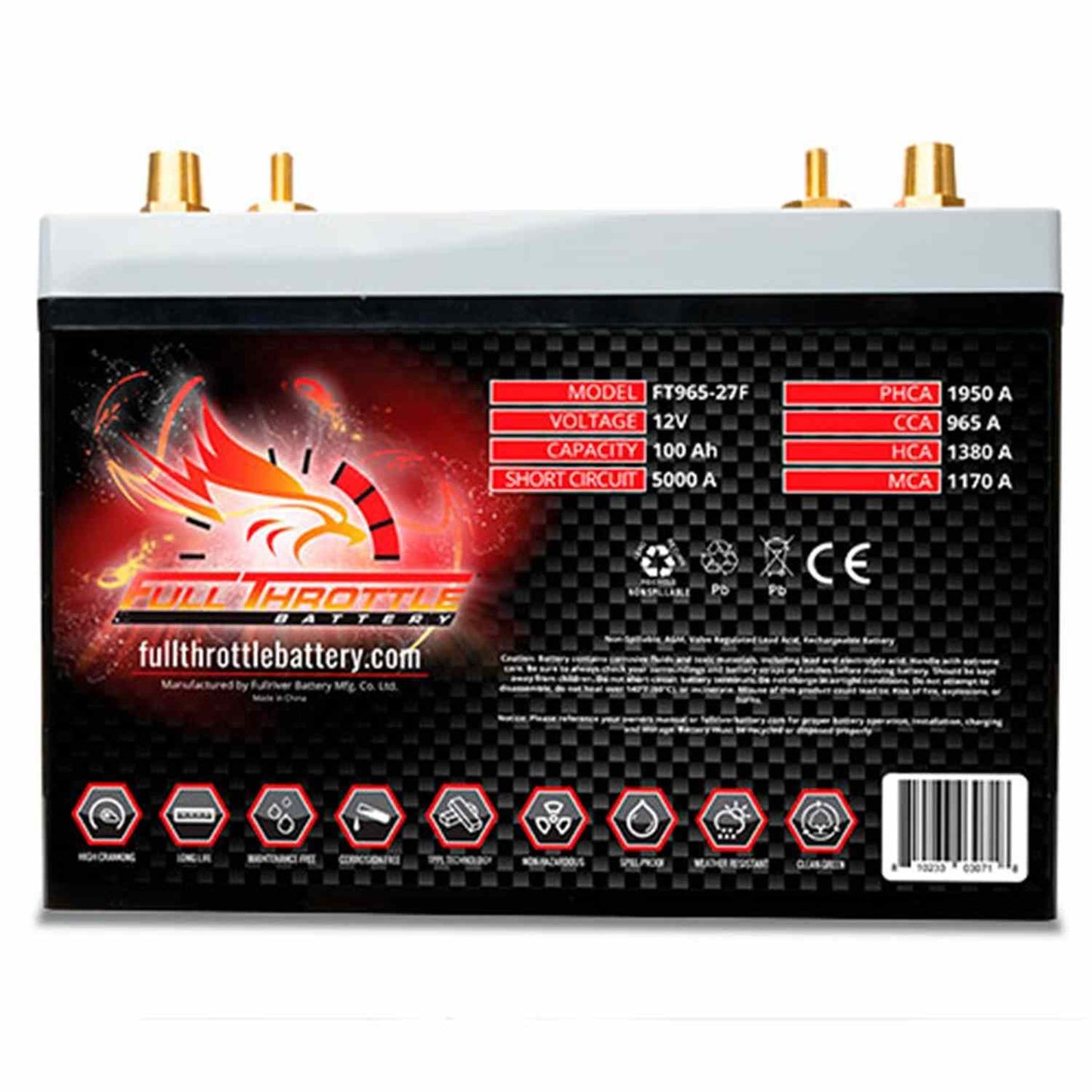 Fullriver Battery FT965-27F