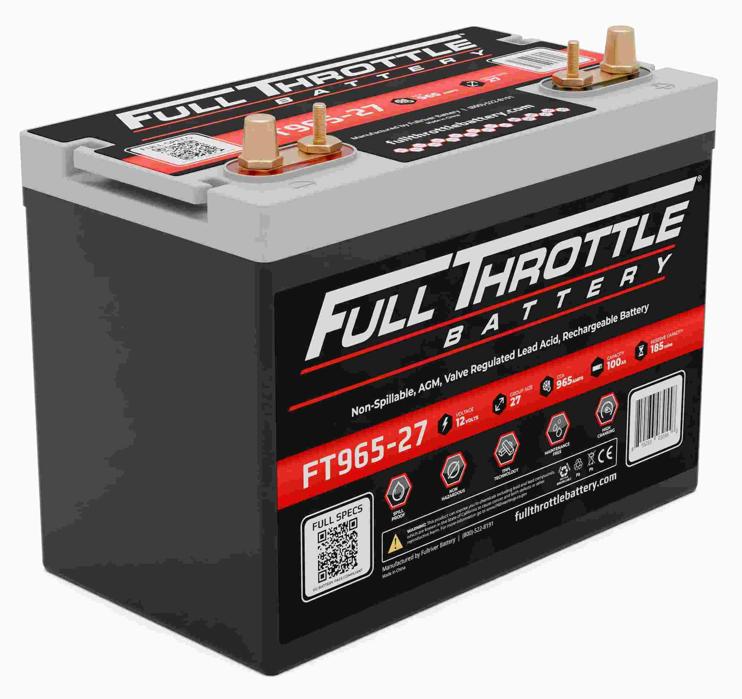 Fullriver Battery Vehicle Battery FT965-27