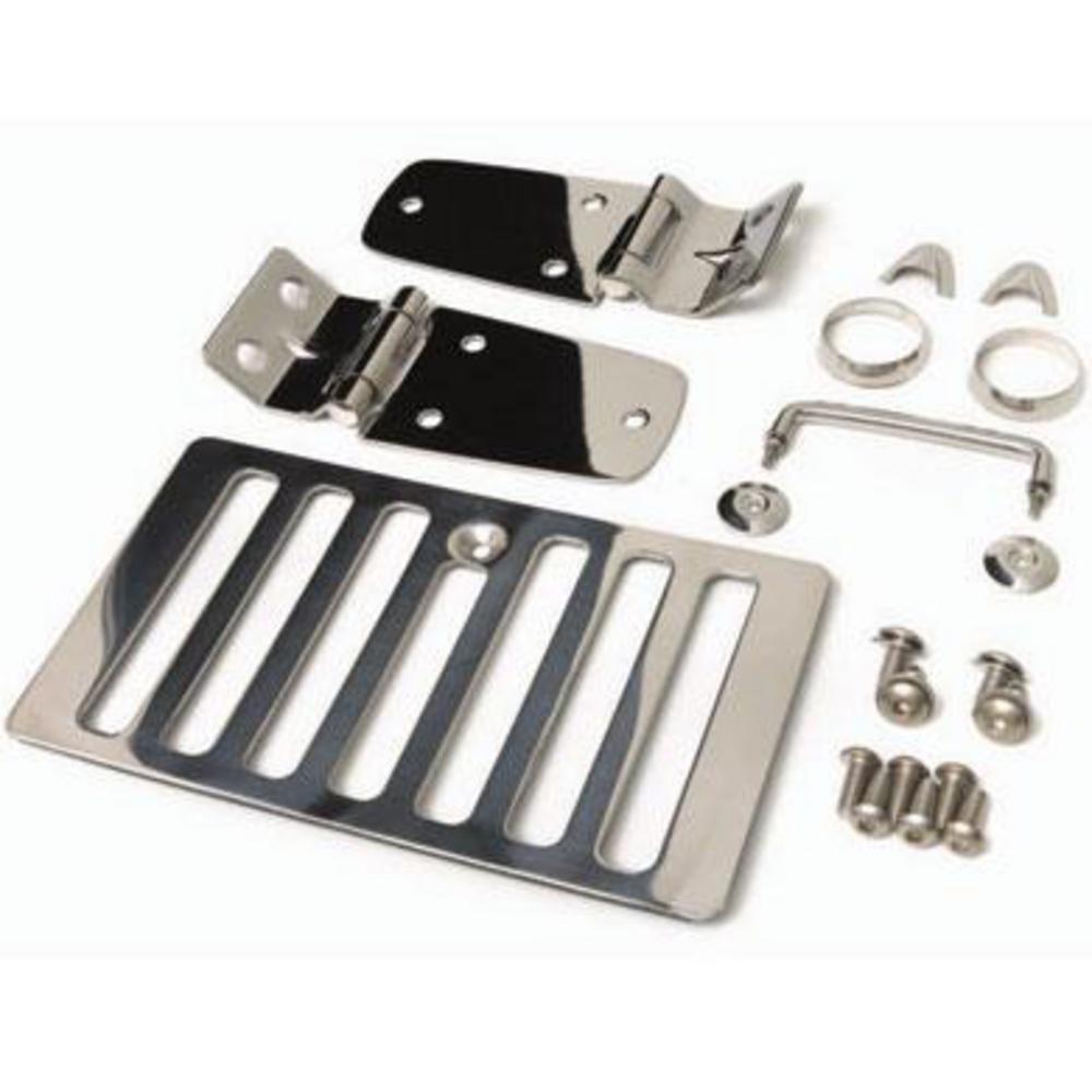 Smittybilt Hood Kit Ss No Latches 7465