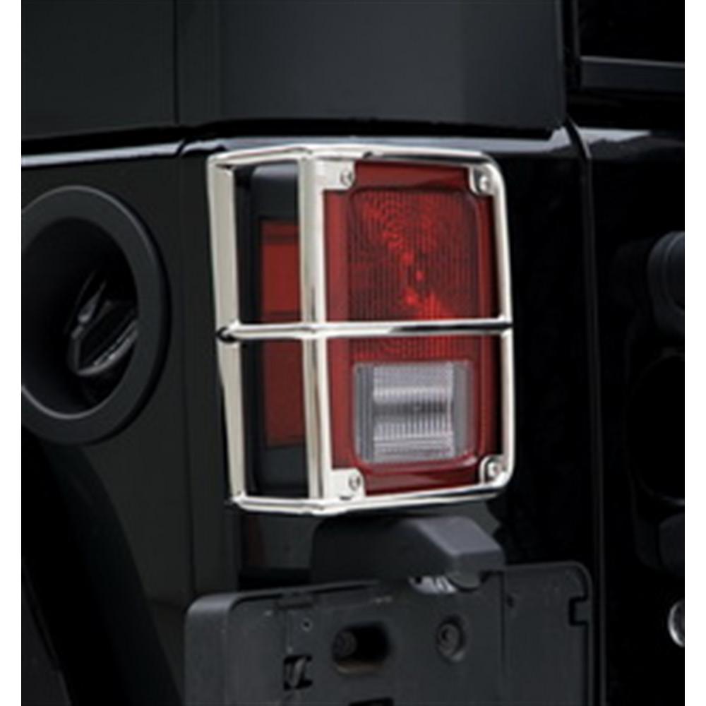 Smittybilt Euro Taillight Guards Ss 8465