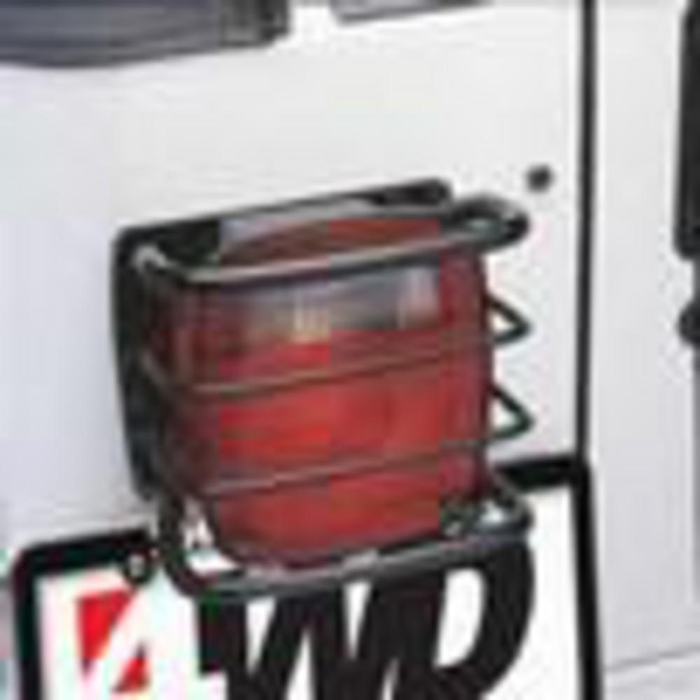 Smittybilt Euro Taillight Guards Blk 8660