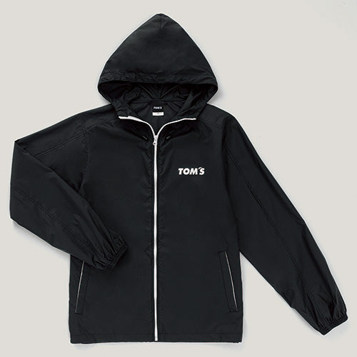 TOM'S Racing Nylon Zip Jacket Black