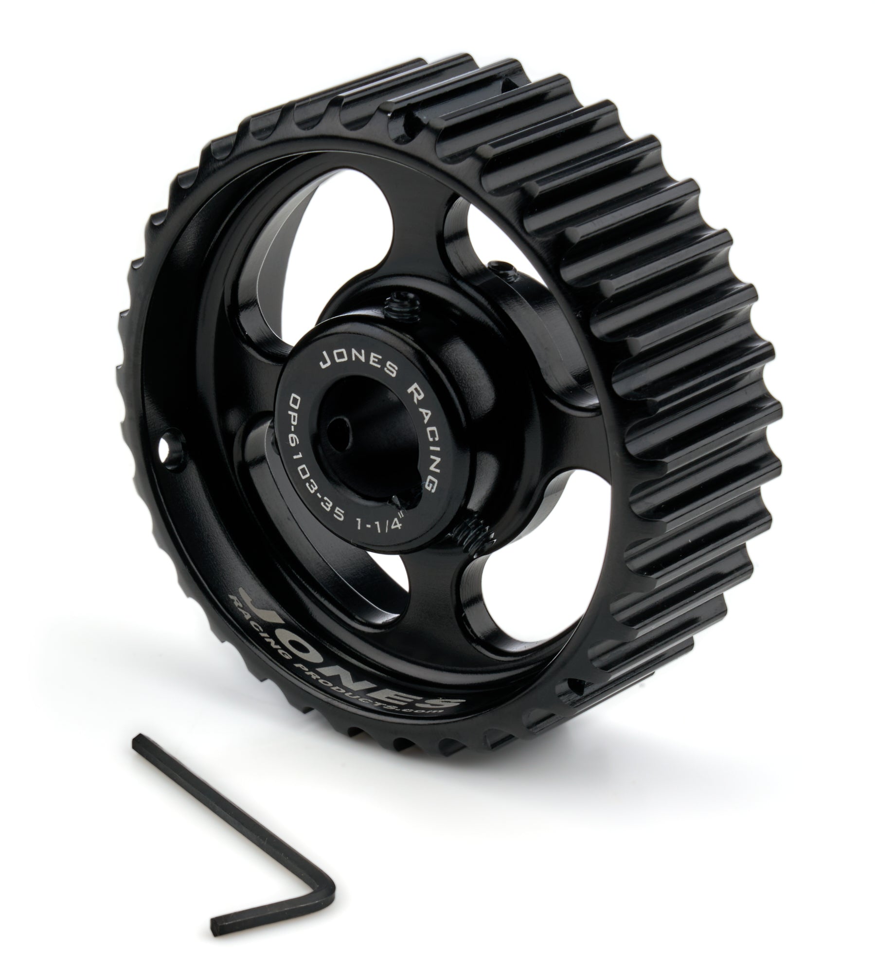 JONES RACING PRODUCTS Oil Pump Pulley HTD 35 Tooth 1-1/4IN Wide Engines and Components Belts and Pulleys main image