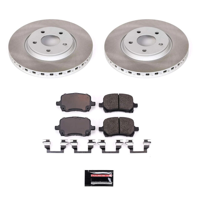 PowerStop Power Stop 04-07 Saturn Ion Front Semi-Coated Rotor Kit SC1610 SC1610 Photo - Primary