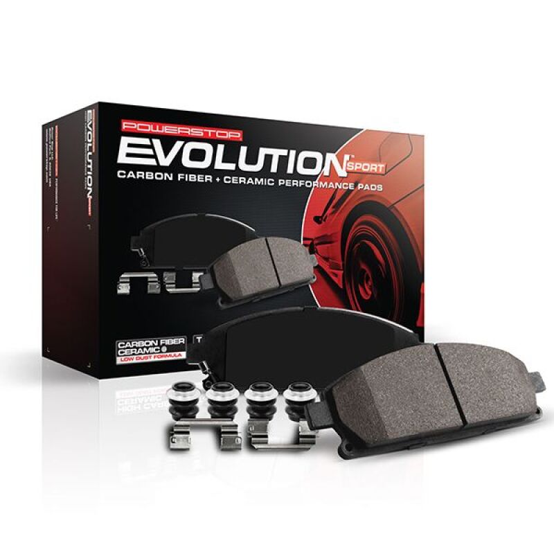 PowerStop Power Stop 2024 Ford Mustang Front Z23 Evo Sport Pad w/Hardware Z23-2515 Z23-2515 Photo - Primary