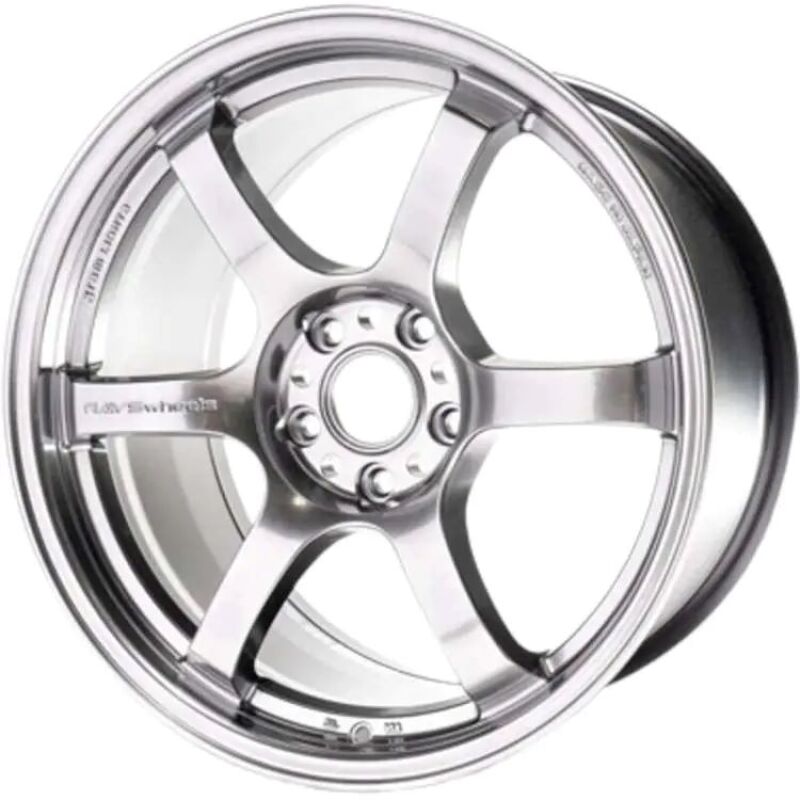 Gram Lights 57DR 17x9.0 +38 5-114.3 Grace Silver Wheel WGIQ38EQNK WGIQ38EQNK Photo - Primary