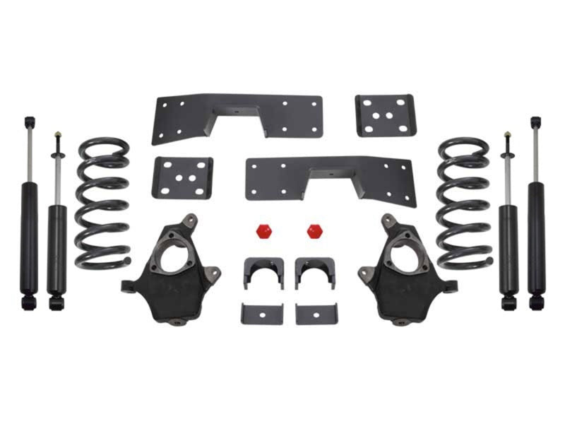MaxTrac 99-06 GM C1500 2WD V6 4in/6in Lowering Spindle Kit K330946-6 K330946-6 Photo - Primary