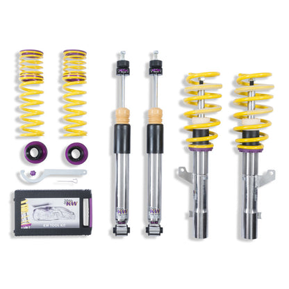 KW Suspension Coilover Kit V3 17-18 Audi RS3 2.5L 8V w/o Electronic Dampers 352100AK Photo - Primary