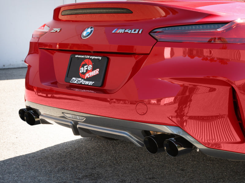 aFe MACHForce XP Cat-Back Exhaust BMW Z4 M40i (G29) 19-24 L6-3.0L (t) B58 49-36352-B 49-36352-B Photo - Mounted