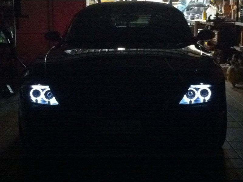 Spyder BMW Z4 03-08 Projector Headlights Xenon/HID Model Only - LED Halo Black PRO-YD-BMWZ403-HID-BK 5029676 5029676 User 1