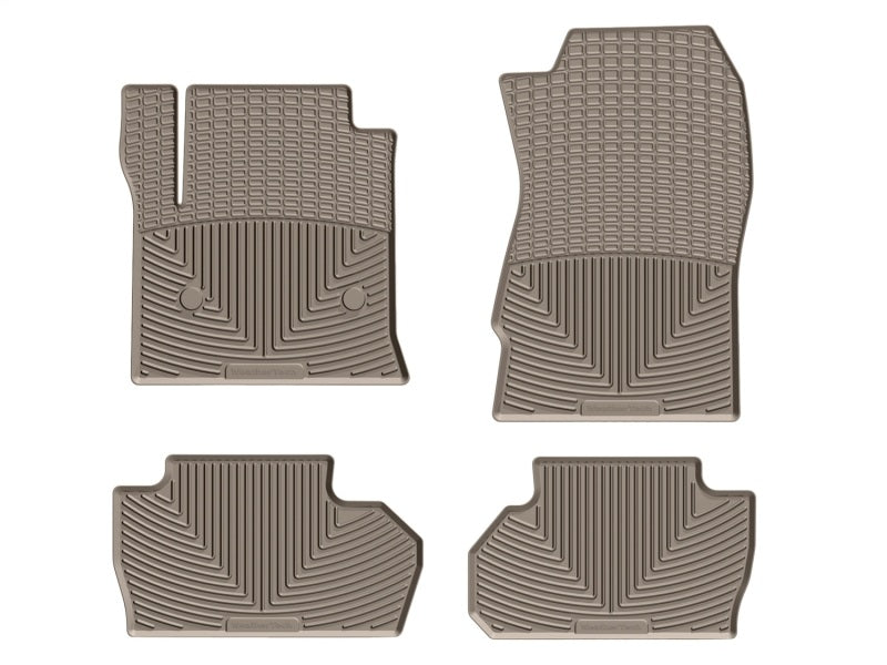 WeatherTech WT Rubber Mats - Combo - Tan Floor Mats Floor Mats - Rubber main image