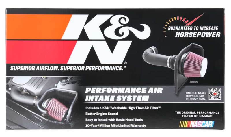 K&N Engineering Performance Air Intake S ystem KNE77-1577KS 77-1577KS Photo - in package