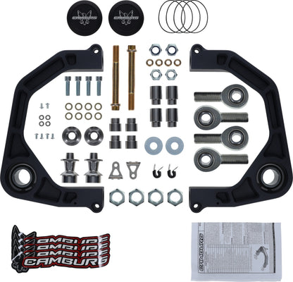 Camburg Toyota 22-23 Landcruiser 300 / 22-23 LX600 KINETIK V2 Perf Billet Uniball Upper Arms CAM-310194-GRY CAM-310194-GRY Photo - out of package
