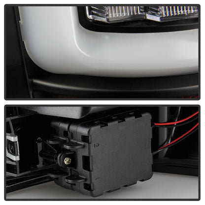Spyder 99-04 Jeep Grand Cherokee - Light Bar Led Tail Lights - Black - ALT-YD-JGC99V3-BK 5086143 5086143 Photo - Unmounted