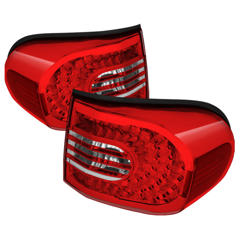 SPYDER Xtune Toyota Fj Cruiser 07-14 LED Tail Lights Red/Clear ALT-CL-TFJ07-LED-RC 5070593 5070593 Photo - Primary