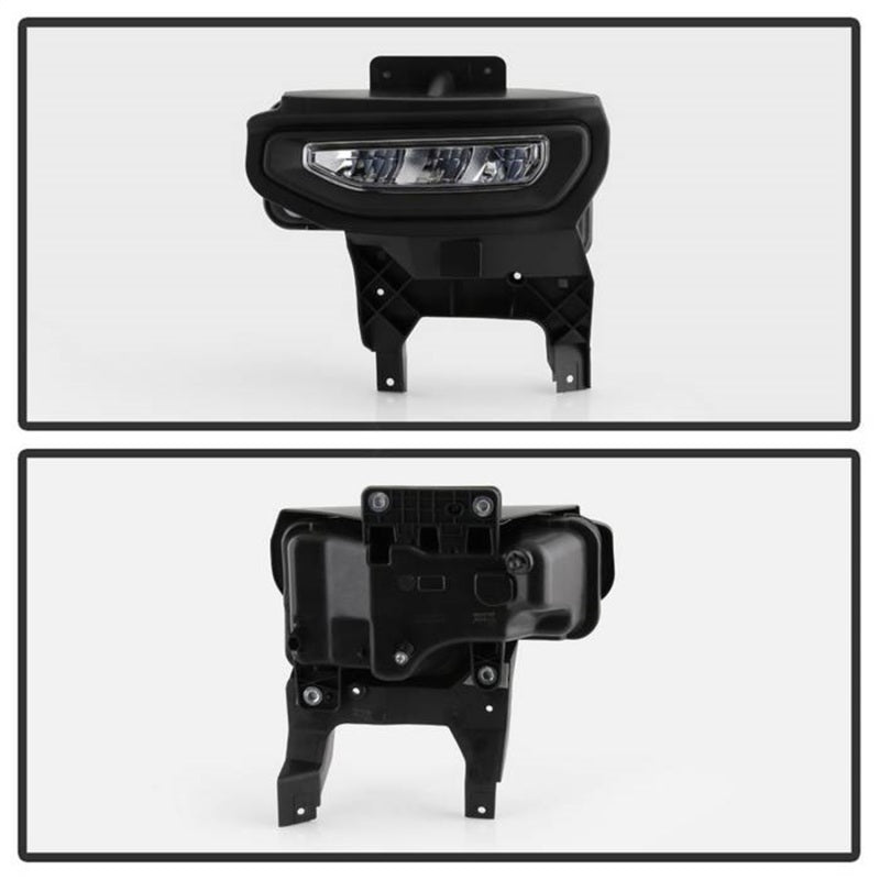 Spyder 16-18 GMC Sierra 1500 OEM Style Full LED Fog Light w/Switch - Clear (FL-GS2016-LED-C) 9043222 9043222 Photo - Unmounted