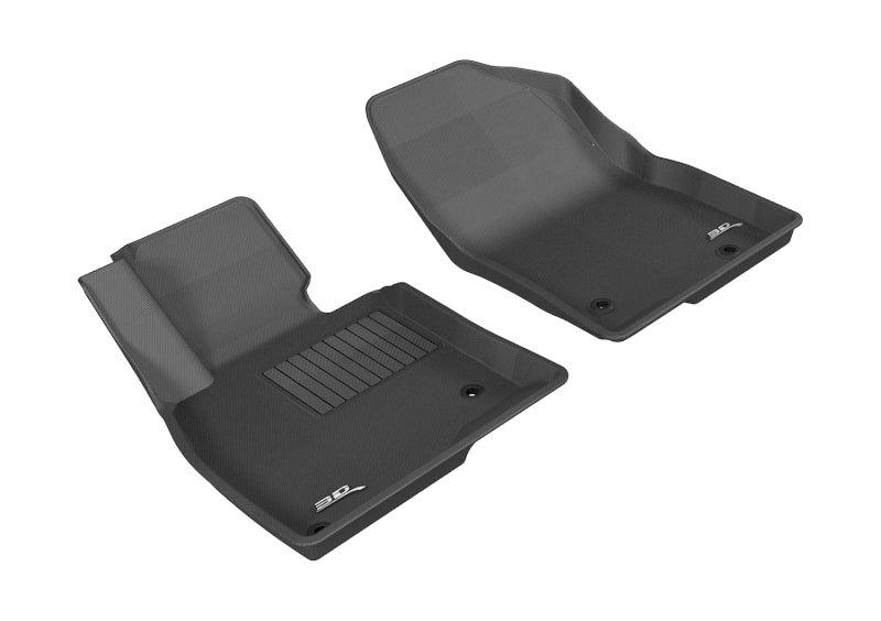 3D MAXpider 2014-2019 Mazda Mazda3/Mazda6 Kagu 1st Row Floormat - Black L1MZ04011509 L1MZ04011509 Photo - Primary