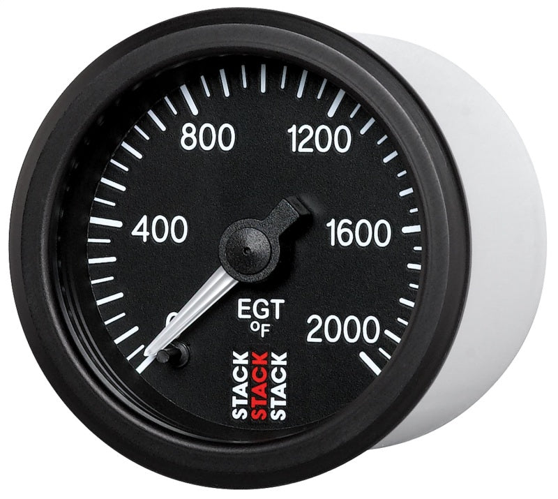 Autometer Stack 52mm 0-2000 Deg F Pro Stepper Motor Exhaust Gas Temp Gauge - Black ST3314 ST3314 User 2