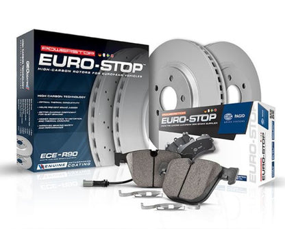 Power Stop 10-15 BMW 550i GT Rear Euro-Stop Brake Kit ESK6416 ESK6416 User 1