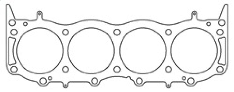 Cometic Head Gasket 14 Bolt Head Bore: 96mm Material: MLS .040in C4369-040 Photo - Unmounted