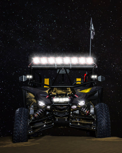 KC HiLiTES Yamaha YXZ1000R 39in. Pro6 Gravity LED 6-Light 120w Combo Beam Overhead Light Bar System 91310 91310 Photo - lifestyle view