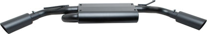 Gibson 10-11 Jeep Wrangler JK Sport 3.8L 2.5in Cat-Back Dual Extreme Exhaust - Black Elite (Ceramic) 17306-B 17306-B Photo - Primary