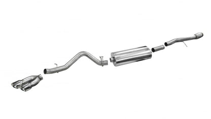 Corsa Performance 14 GM Sierra/Silvrd 1500 Crew/Dbl / Short/Std. Bed 6.2L V8 Polished 14866 Photo - Primary
