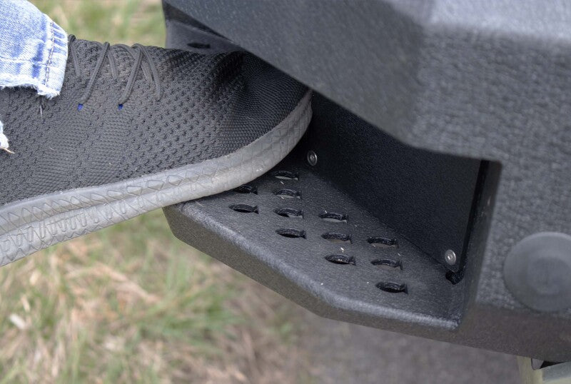 Fishbone Offroad 19-22 Chevy Silverado 1500 Rockfish Rear Bumper - Black Texture FB22394 FB22394 Photo - lifestyle view