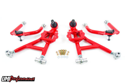 UMI Performance 93-02 GM F-Body Front A-Arm Kit Adjustable Drag 230010-R 230010-R Photo - Primary