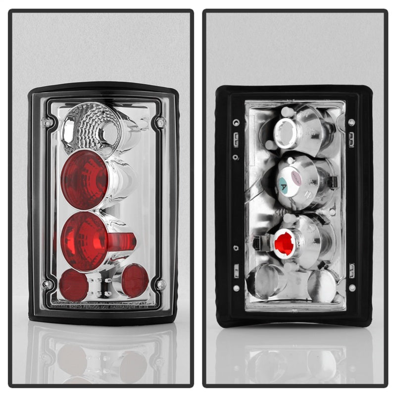 Spyder Ford Excursion 00-06/Econoline 150/250/350/450/550 95-06 Euro Tail Lights Chrm ALT-YD-FEC00-C 5002921 5002921 Photo - Unmounted