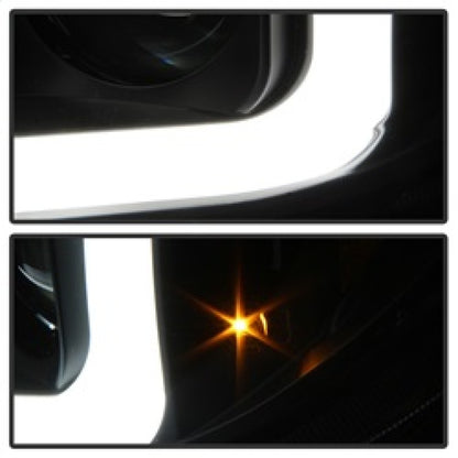 Spyder 08-13 Toyota Sequoia Projector Headlights - Light Bar DRL - Black PRO-YD-TTU07V2-LB-BK 5085344 5085344 Photo - Unmounted