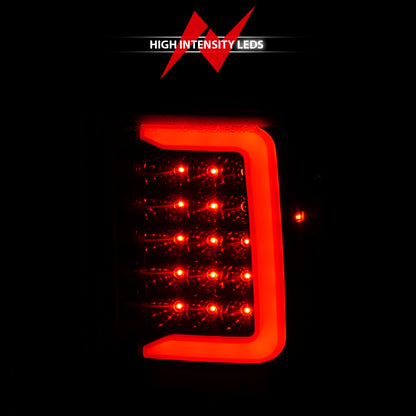 ANZO 1993-1997 Ford  Ranger LED Tail Lights w/ Light Bar Black Housing Clear Lens 311360 311360 Photo - Unmounted