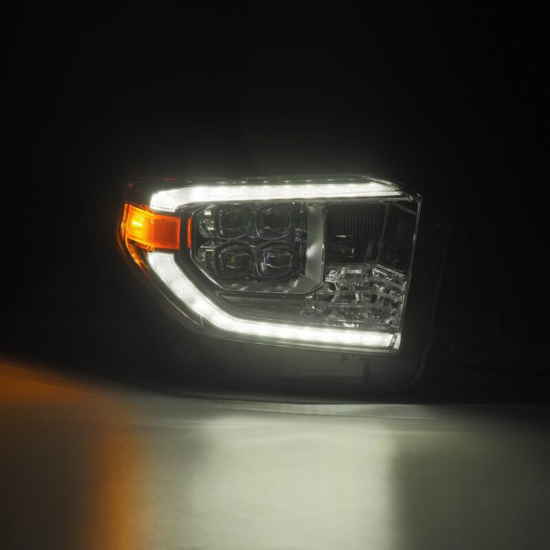 AlphaRex 14-21 Toyota Tundra NOVA LED Proj HL Chrome w/Actv Light & Seq. Sig + Switchback DRL 880831 880831 User 2
