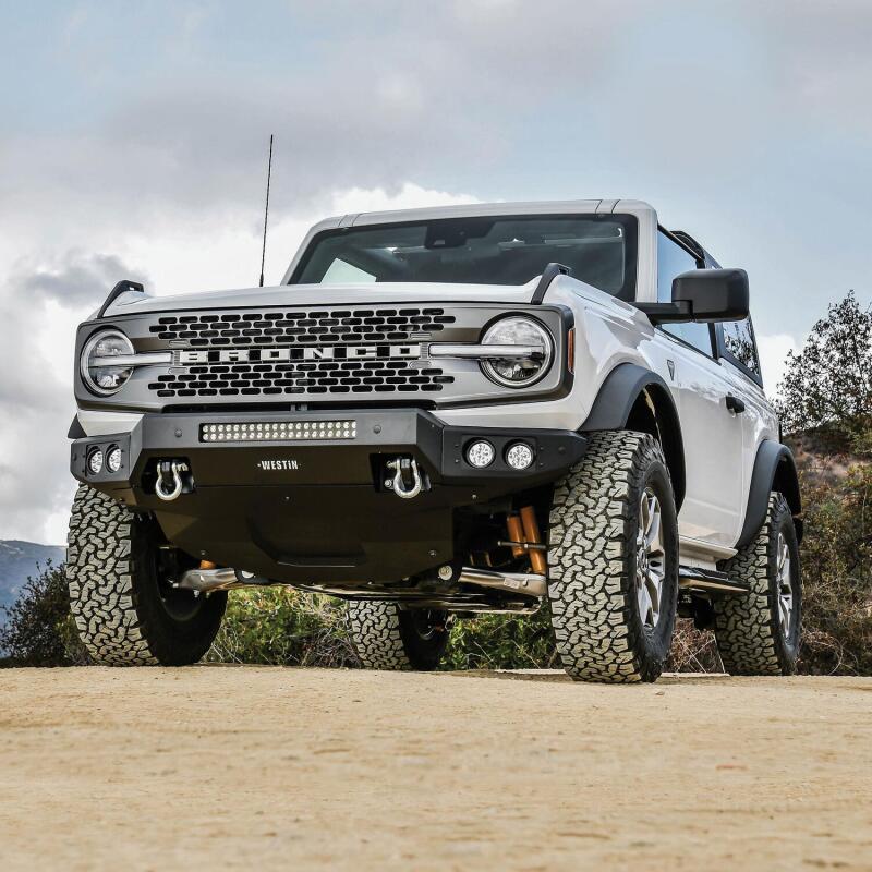 Westin 21-22 Ford Bronco Pro-Mod Front Bumper - Textured Black 58-41255 58-41255 Photo - Mounted